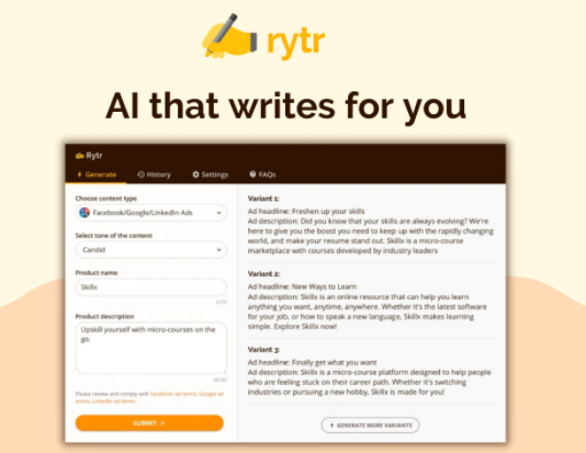 Rytr Review – The Best Ai Writer, Content generator and Writing assistant