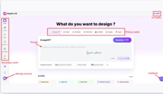 Molypix AI User Interface