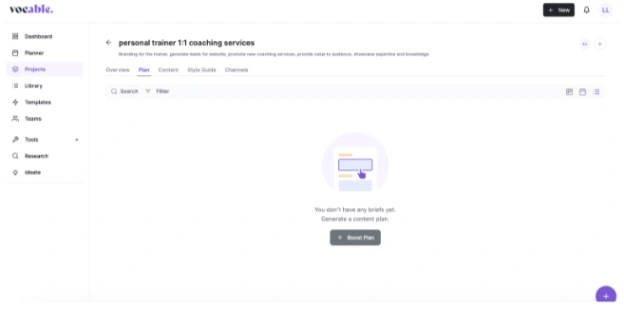 Vocable AI - Boost the plan with AI
