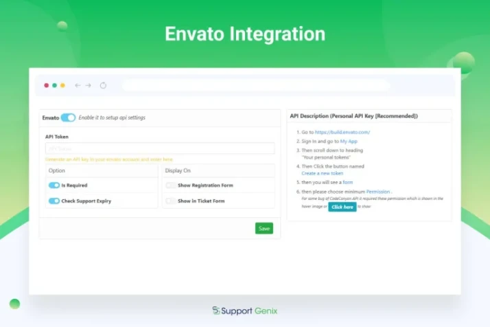 Envato Integration 