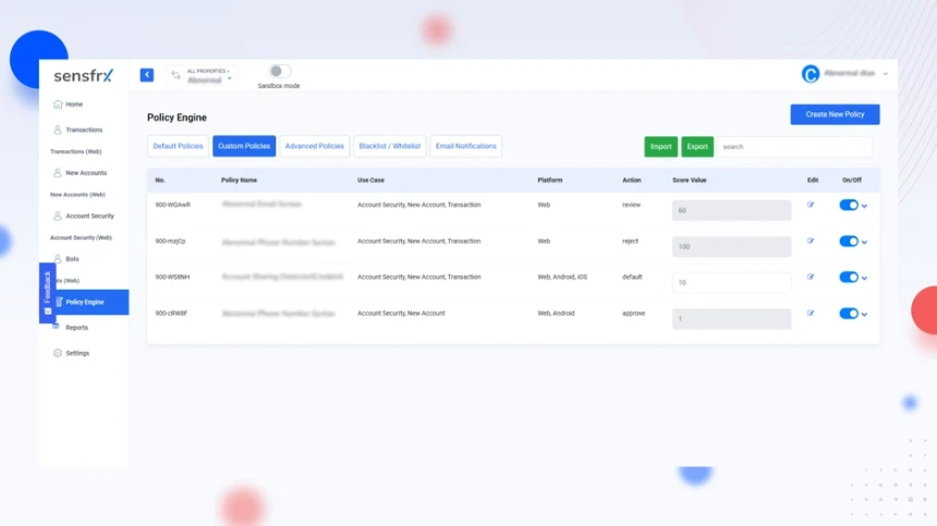 Implement your own policies (1)