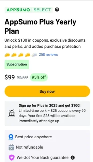 AppSumo Plus