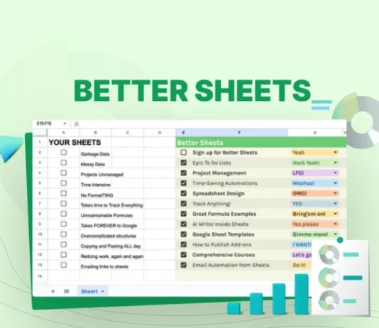 Better Sheets Reviews – Appsumo Lifetime Deals Better Sheets